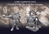 Conquest - Lore Campaign Pack - Crucible of Wills: The Stone Face Campaign